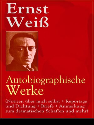 cover image of Ernst Weiß